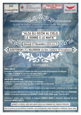 Alza gli occhi al Cielo, le donne e le mafie