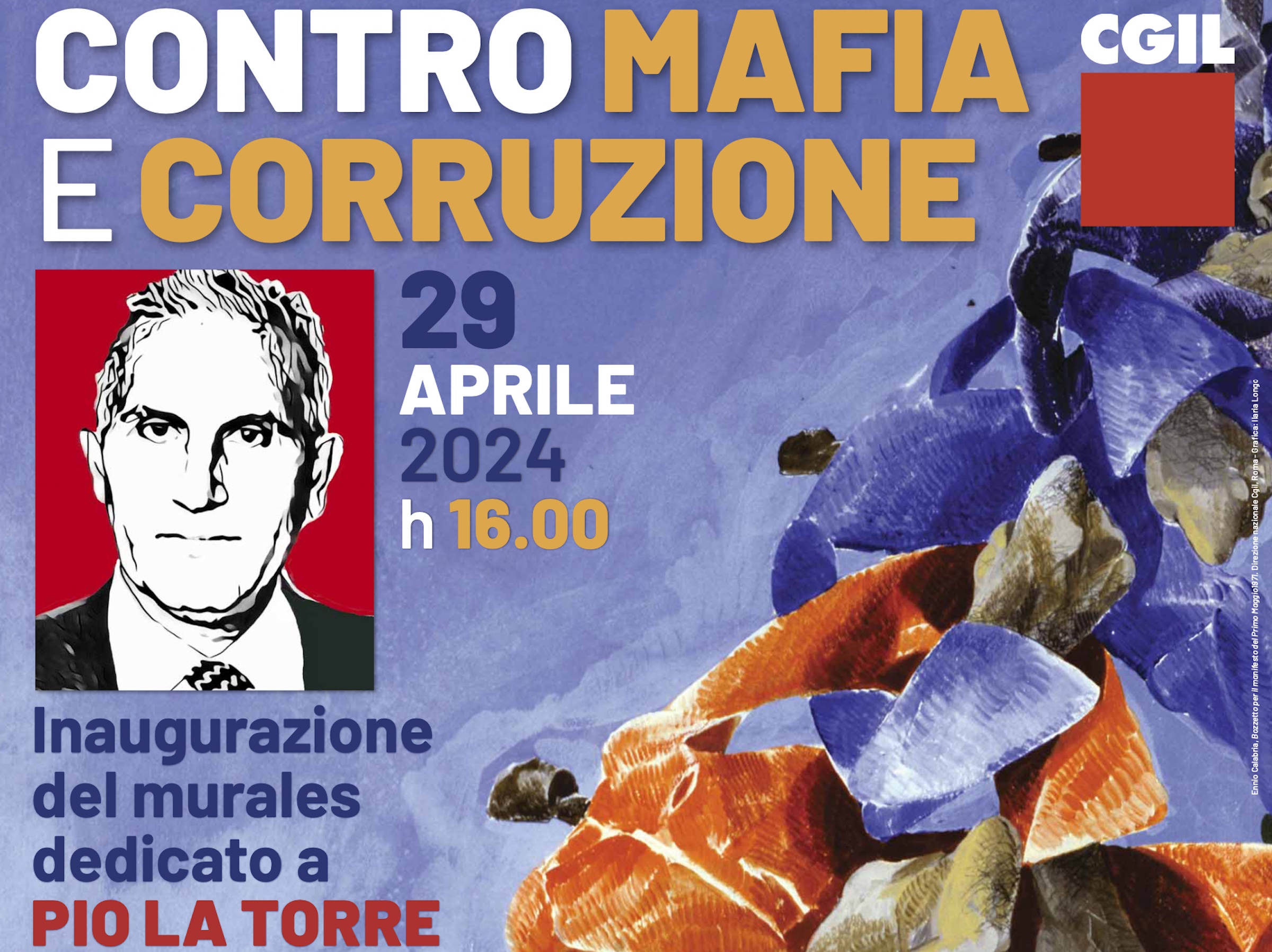 Il 29 aprile Avviso Pubblico a Palermo all'Assemblea nazionale contro mafia e corruzione della CGIL